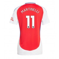 Dres Arsenal Gabriel Martinelli #11 Domáci pre Ženy 2024-25 Krátky Rukáv